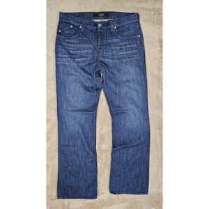 Rock & Republic Women's Straight Jeans - Dark Blue